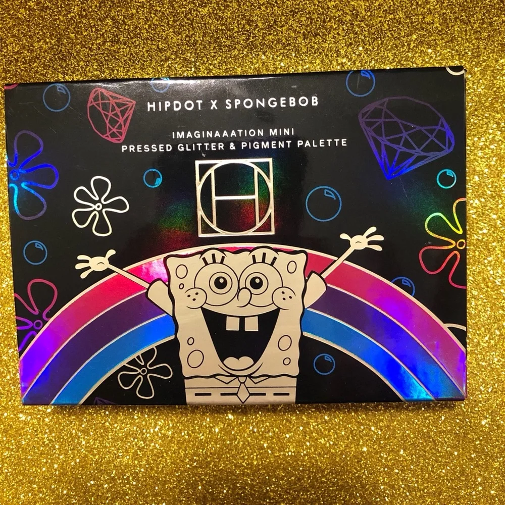 BNIB! Hipdot X SpongeBob Imagination Mini Palette